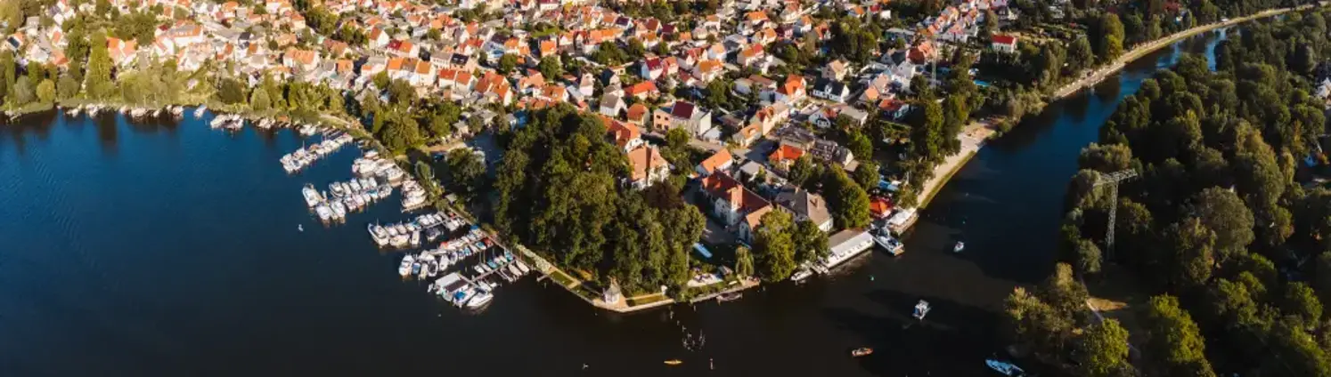 Vogelperspektive von Brandenburg an der Havel