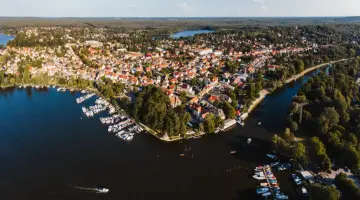 Vogelperspektive von Brandenburg an der Havel