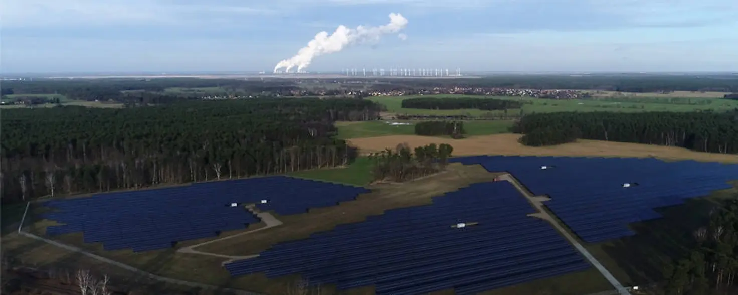 SpreeGas erzeugt im Solarpark Frauendorf regenerativen Strom