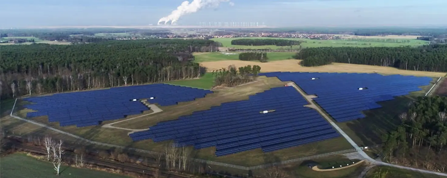 Photovoltaik, Solarpark Frauendorf der SpreeGas